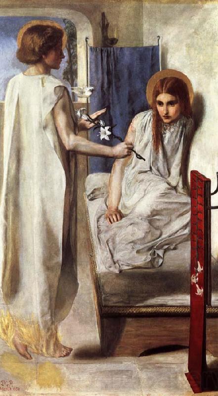 Dante Gabriel Rossetti The Annunciation Spain oil painting art